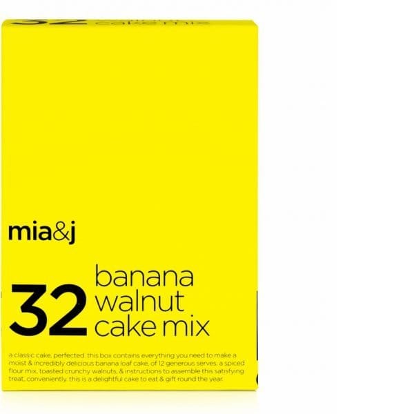 32 banana walnut cake baking mix