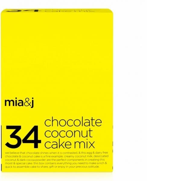 34 chocolate coconut cake baking mix